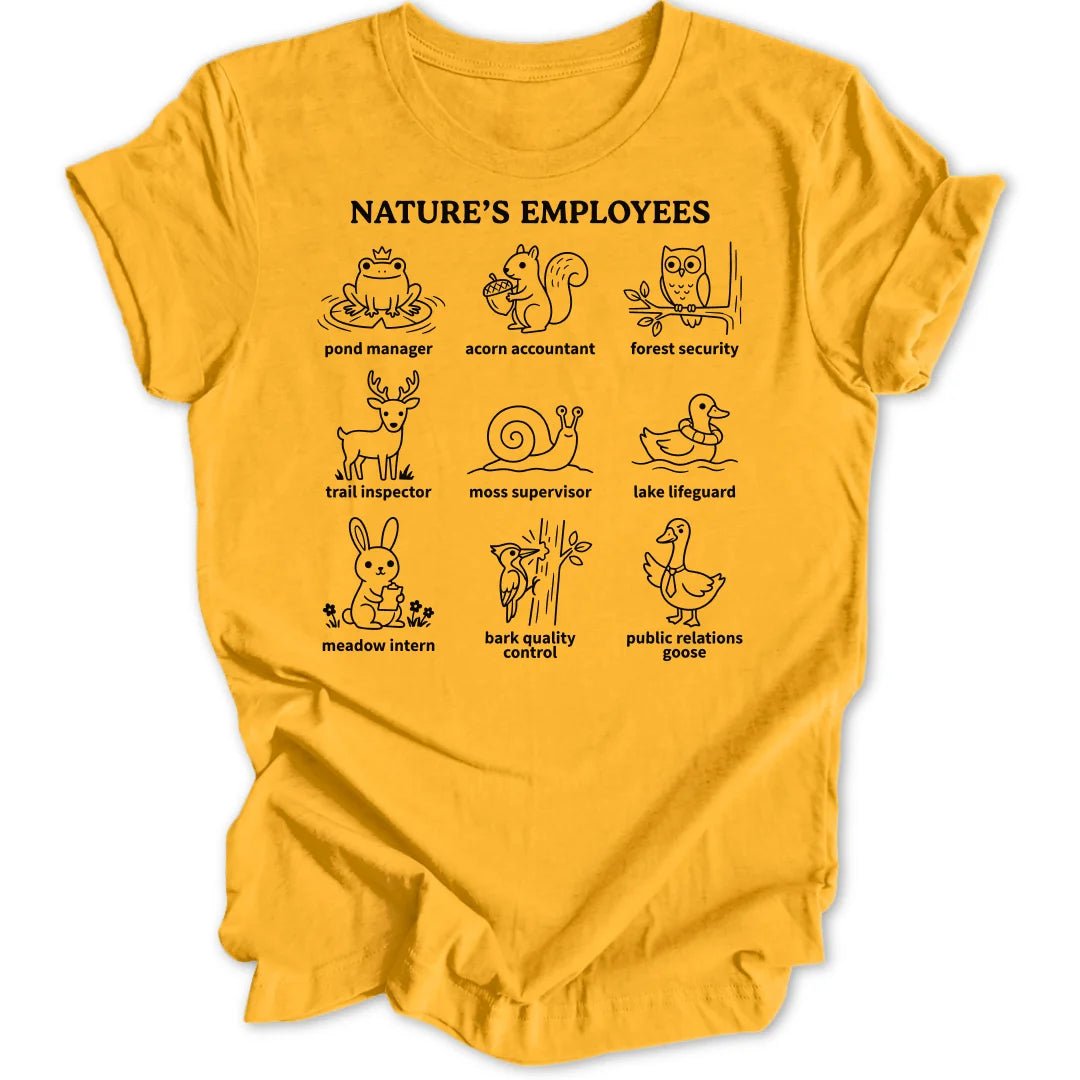 Nature’s Employees Unisex T-Shirt - Wild Spirit
