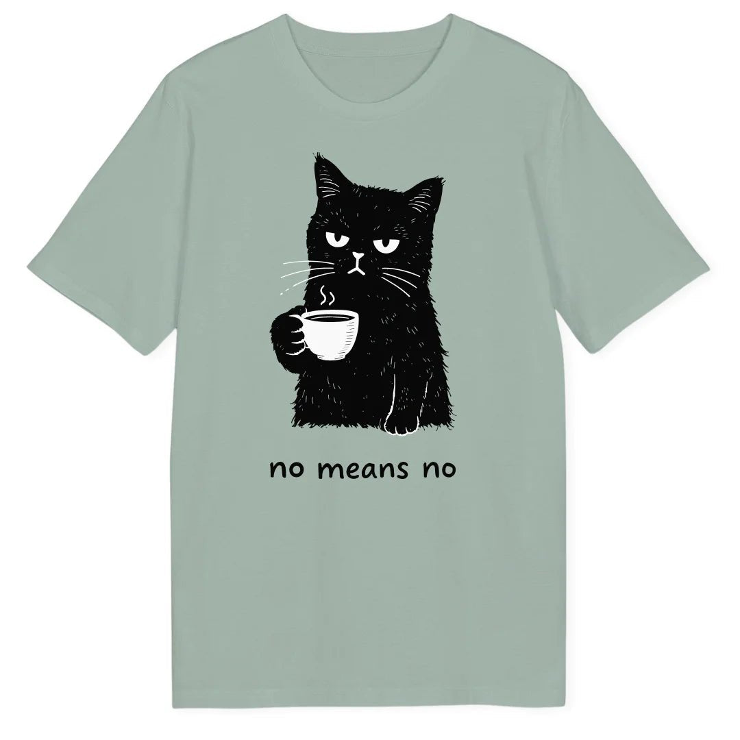 No means no cat Bio T-Shirt - Wild Spirit