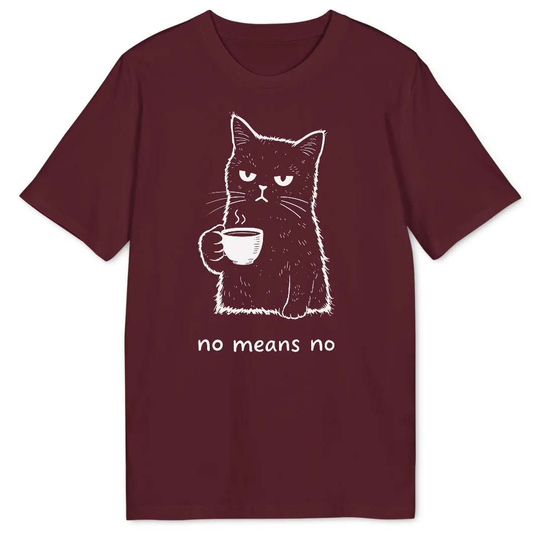 No means no cat Bio T-Shirt - Wild Spirit
