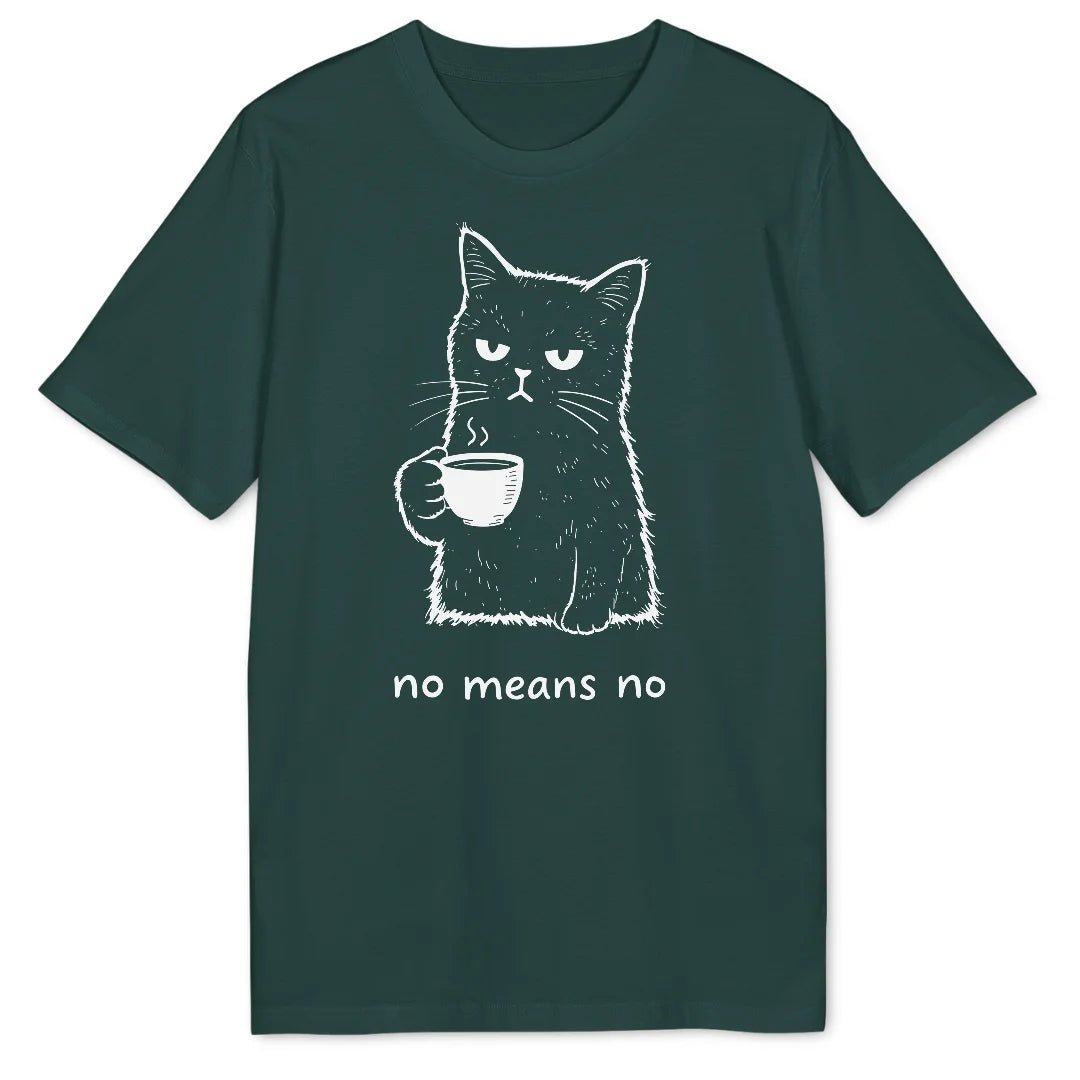 No means no cat Bio T-Shirt - Wild Spirit