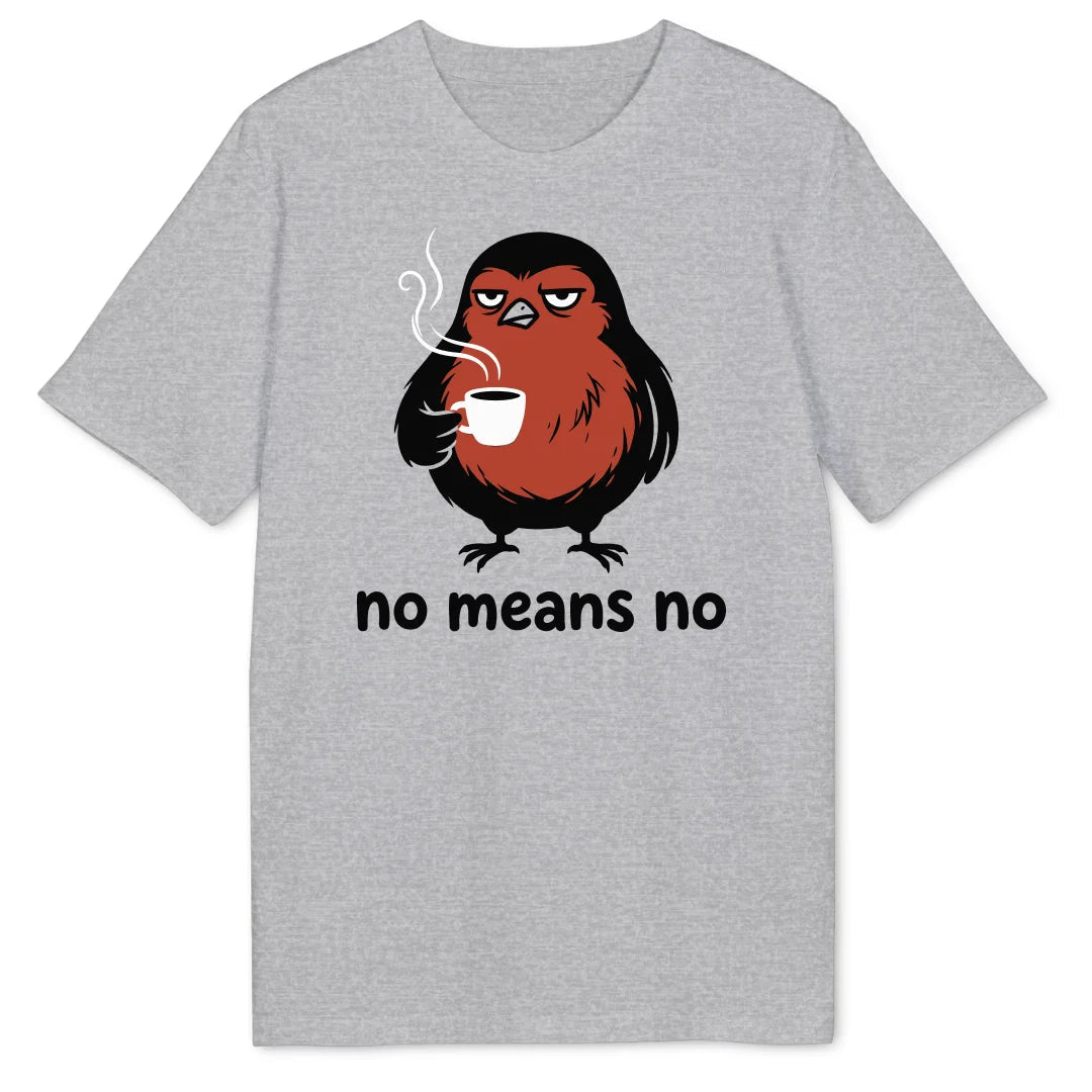 No Means No Robin Bio T-Shirt - Wild Spirit