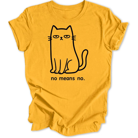 No means no Unisex T-Shirt - Wild Spirit