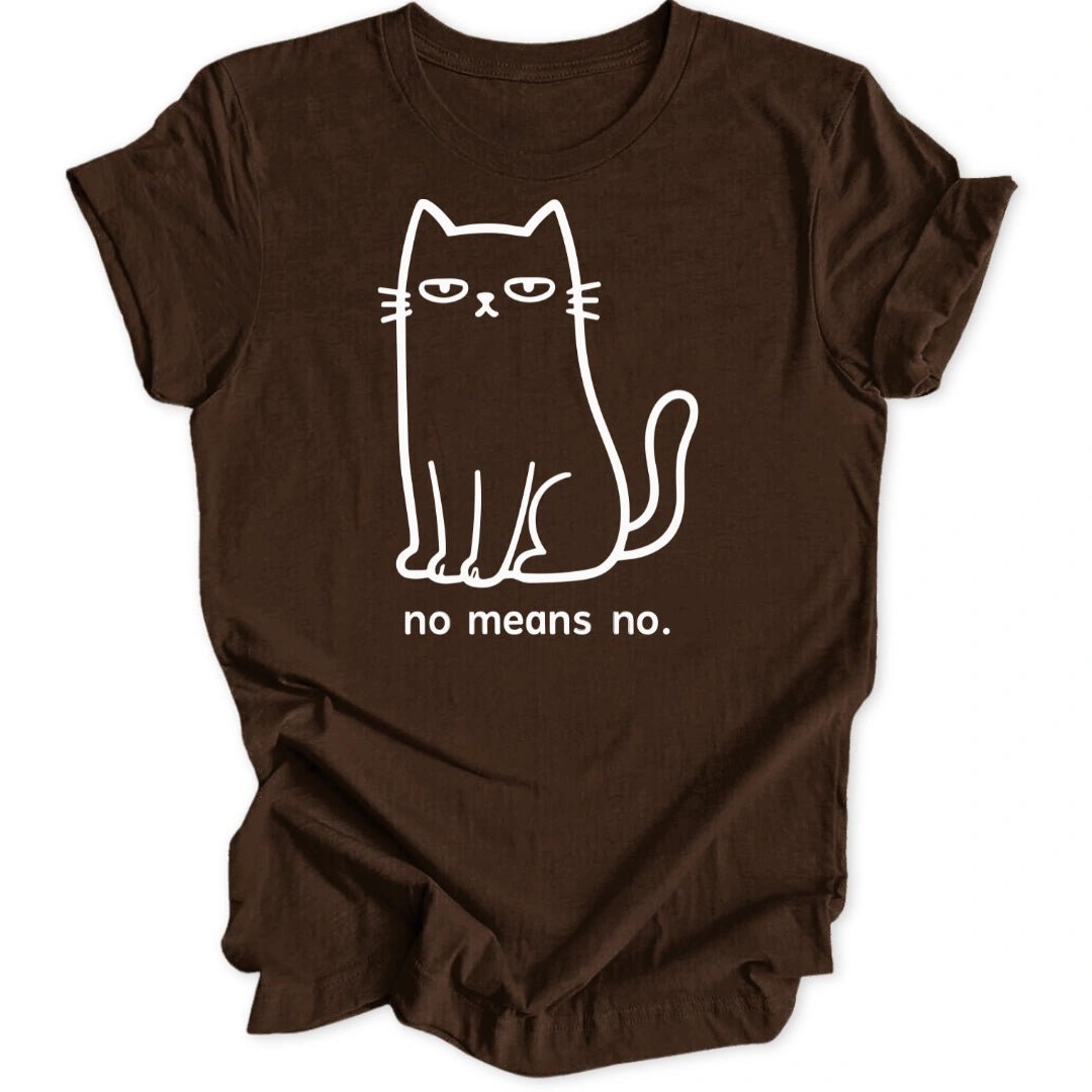 No means no Unisex T-Shirt - Wild Spirit