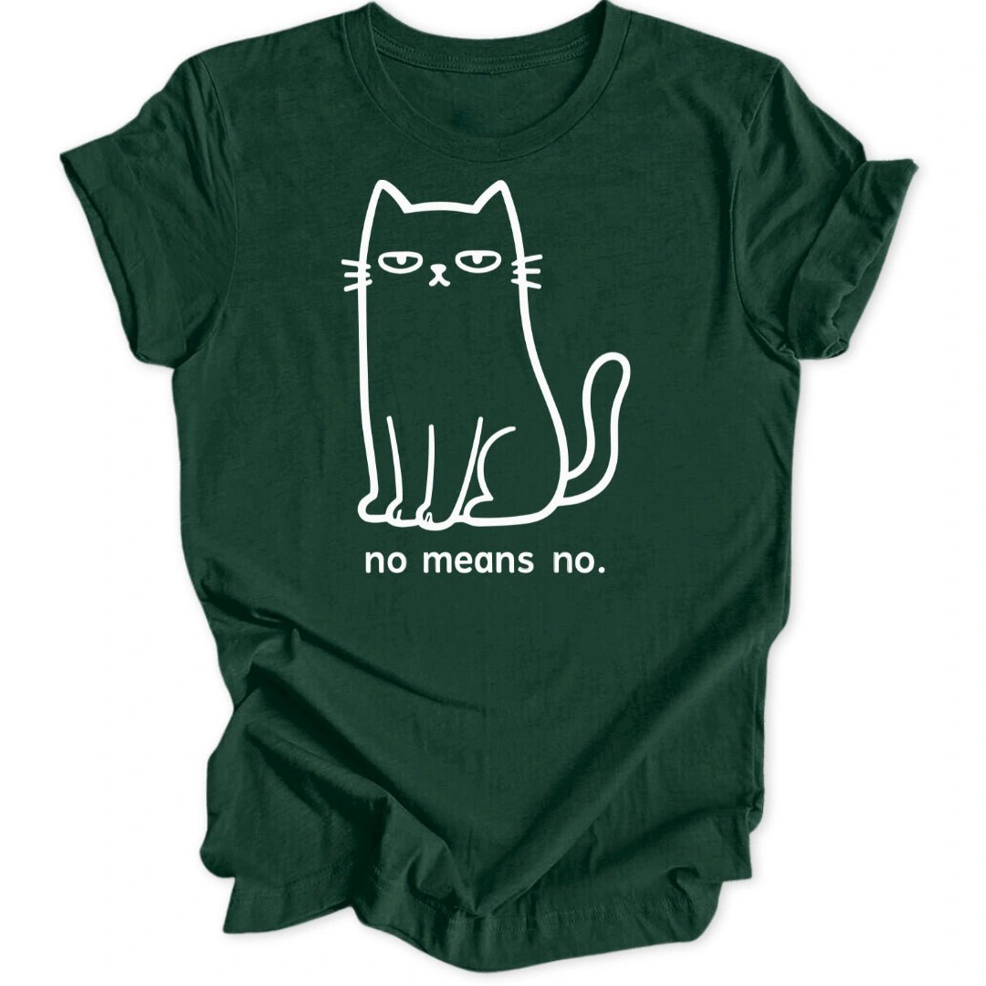 No means no Unisex T-Shirt - Wild Spirit