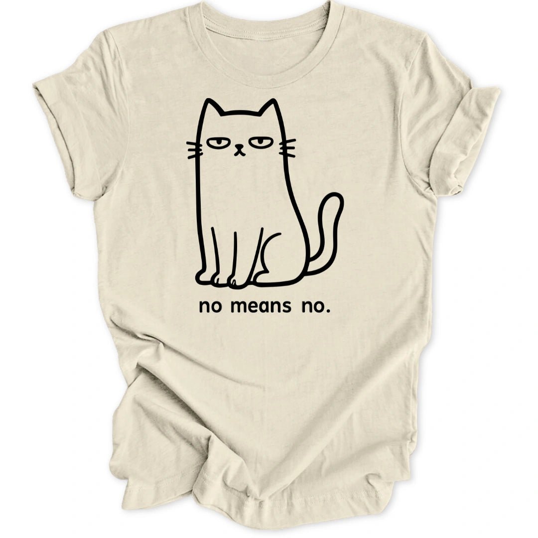 No means no Unisex T-Shirt - Wild Spirit