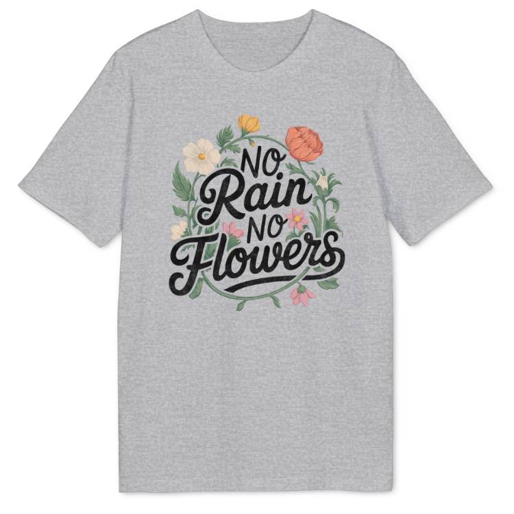 No Rain No Flowers Bio T-Shirt - Wild Spirit