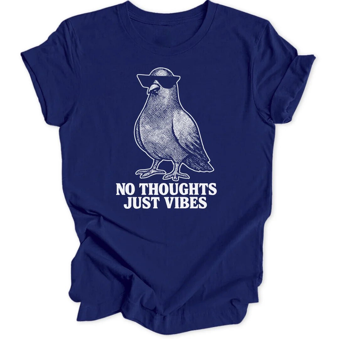 No Thoughts Pigeon Unisex T-Shirt - Wild Spirit