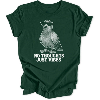 No Thoughts Pigeon Unisex T-Shirt - Wild Spirit