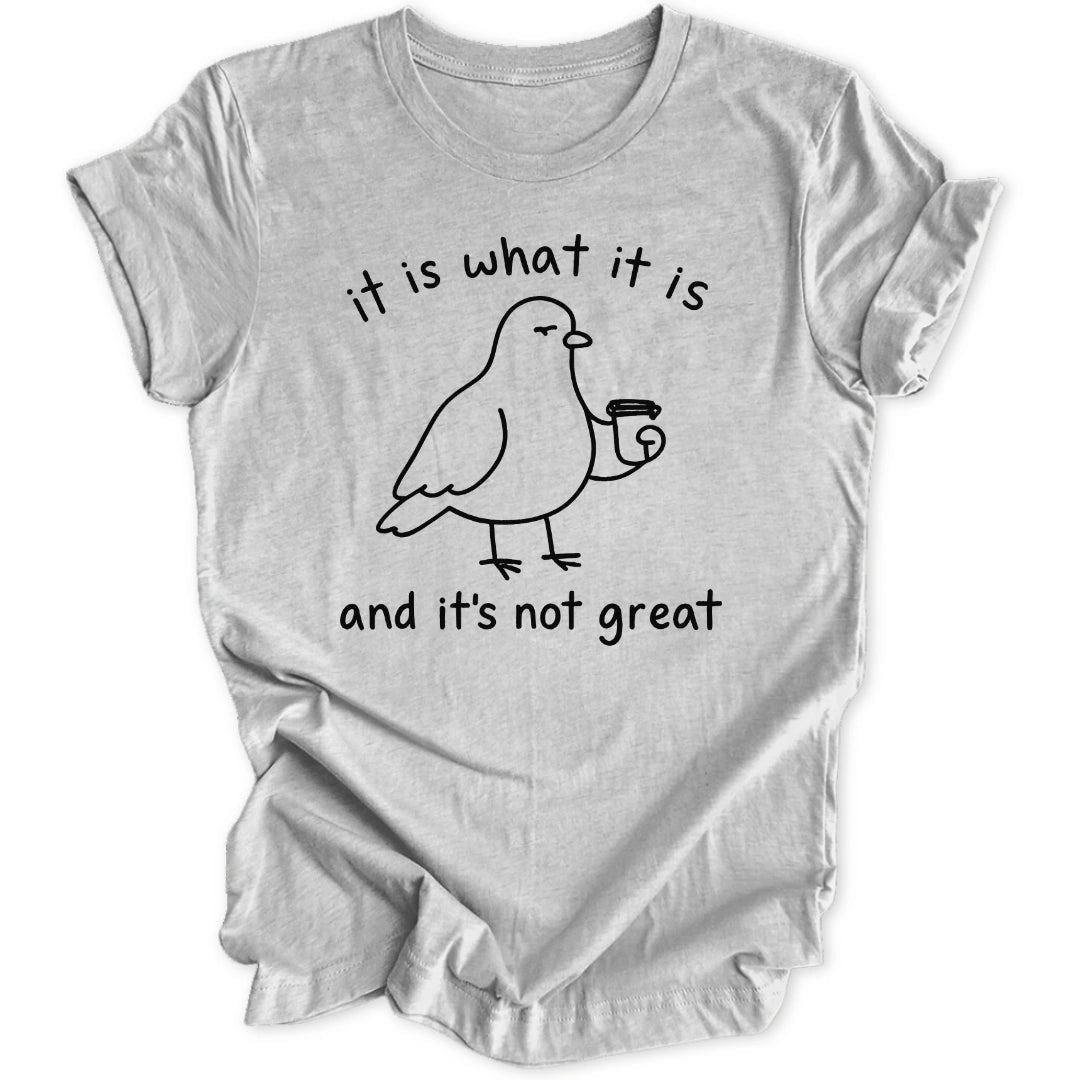 Not Great Pigeon Unisex T-Shirt - Wild Spirit