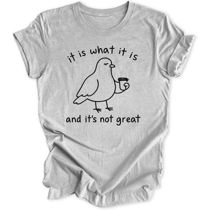 Not Great Pigeon Unisex T-Shirt - Wild Spirit