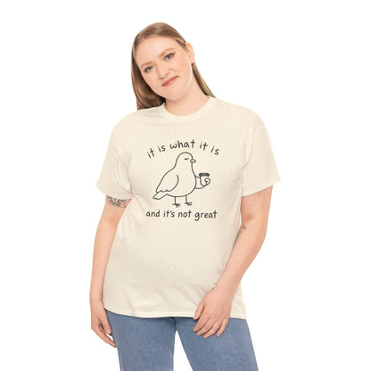 Not Great Pigeon Unisex T-Shirt - Wild Spirit