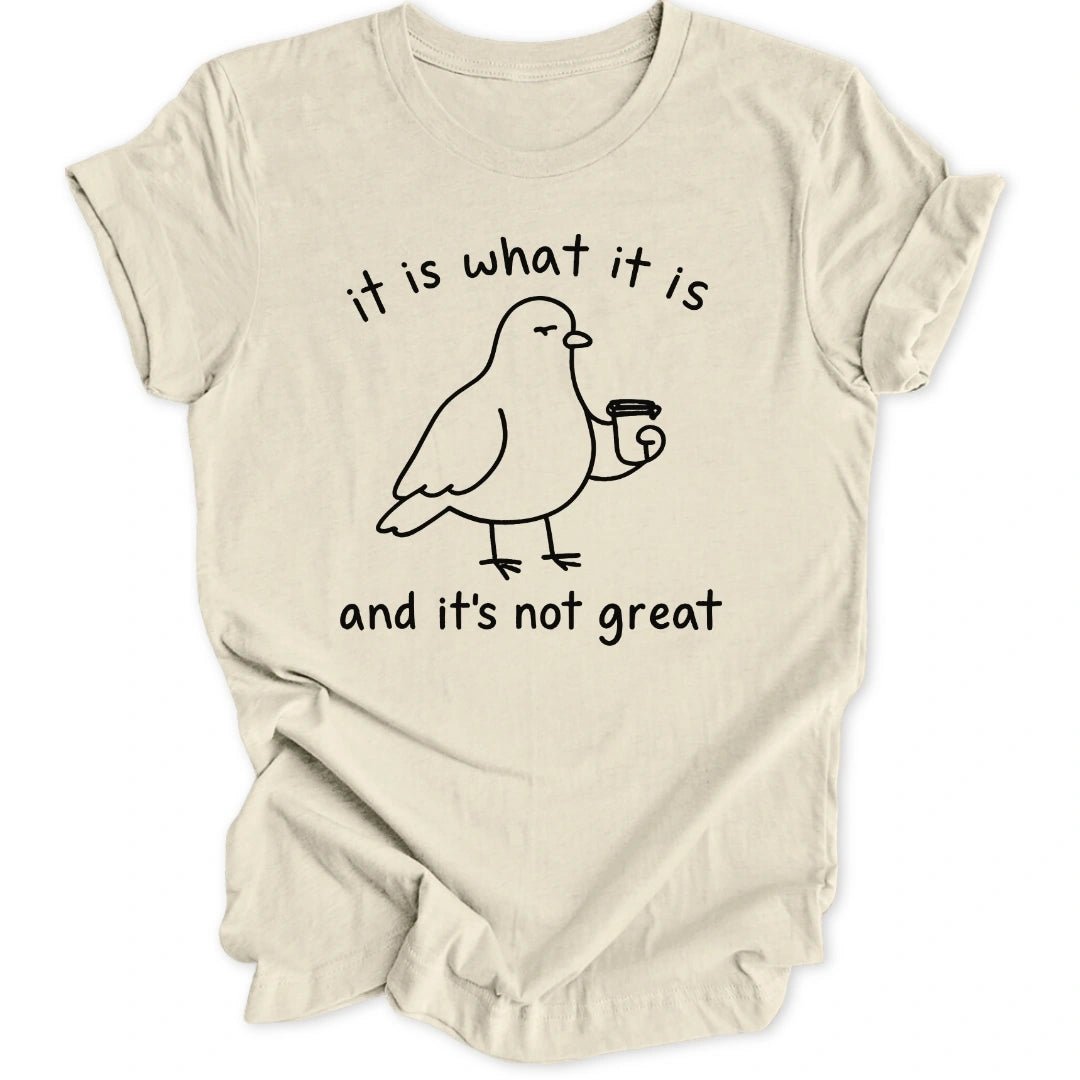 Not Great Pigeon Unisex T-Shirt - Wild Spirit
