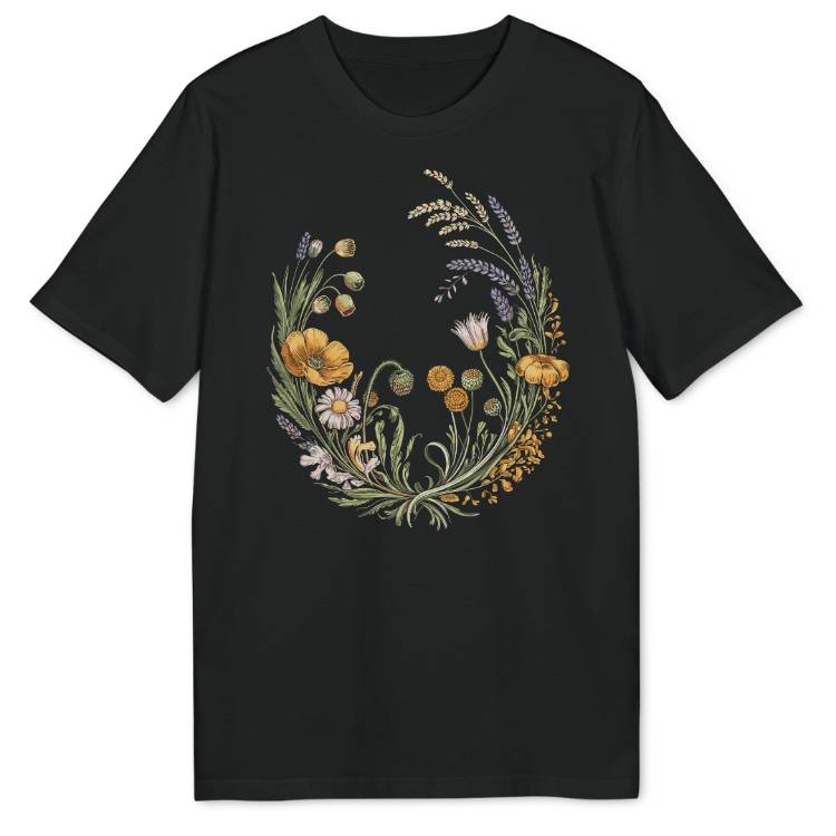 Ocre Meadow Bio T-Shirt - Wild Spirit