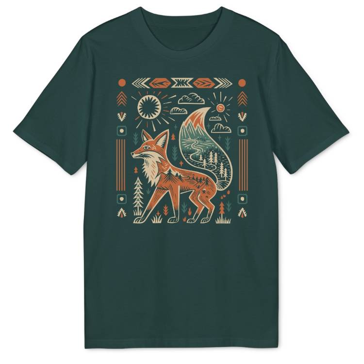 Odd Fox Bio T-Shirt - Wild Spirit