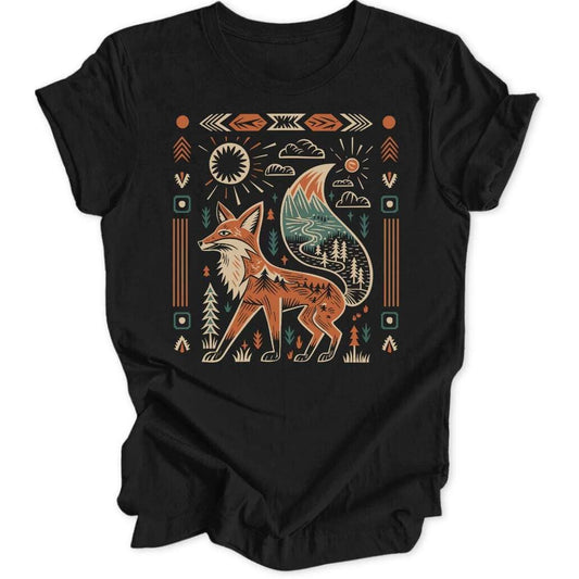Odd Fox T-Shirt T-Shirt Schwarz / S