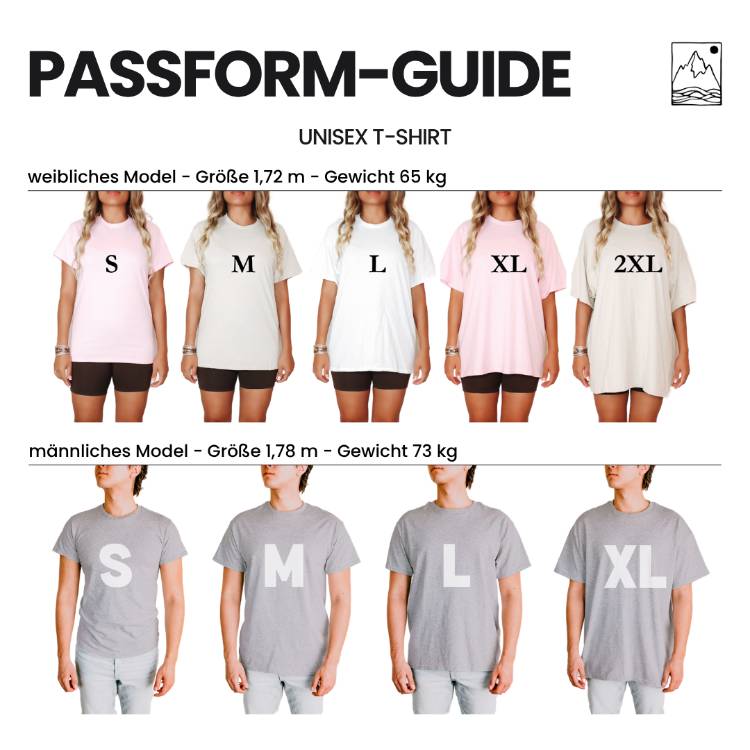 Offline Minimalistisch Unisex T-Shirt - Wild Spirit