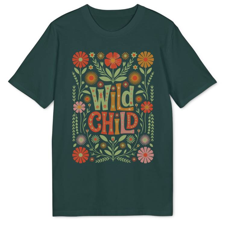 Oh My Wild Child Bio T-Shirt - Wild Spirit