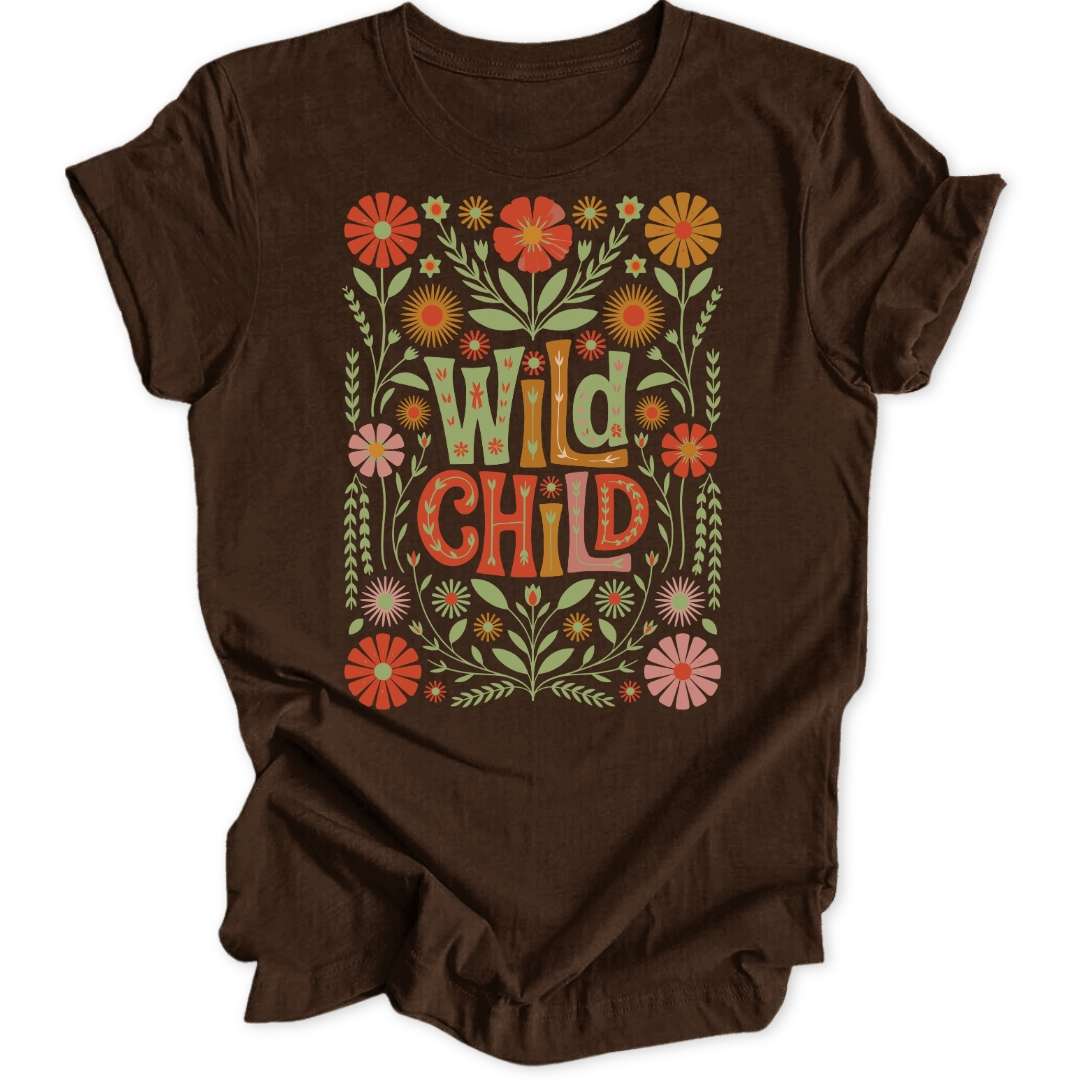 Oh My Wild Child T-Shirt T-Shirt Braun / S