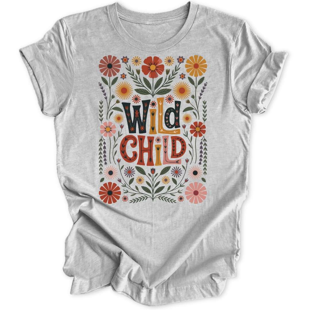 Oh My Wild Child T-Shirt T-Shirt Sport Grey / S
