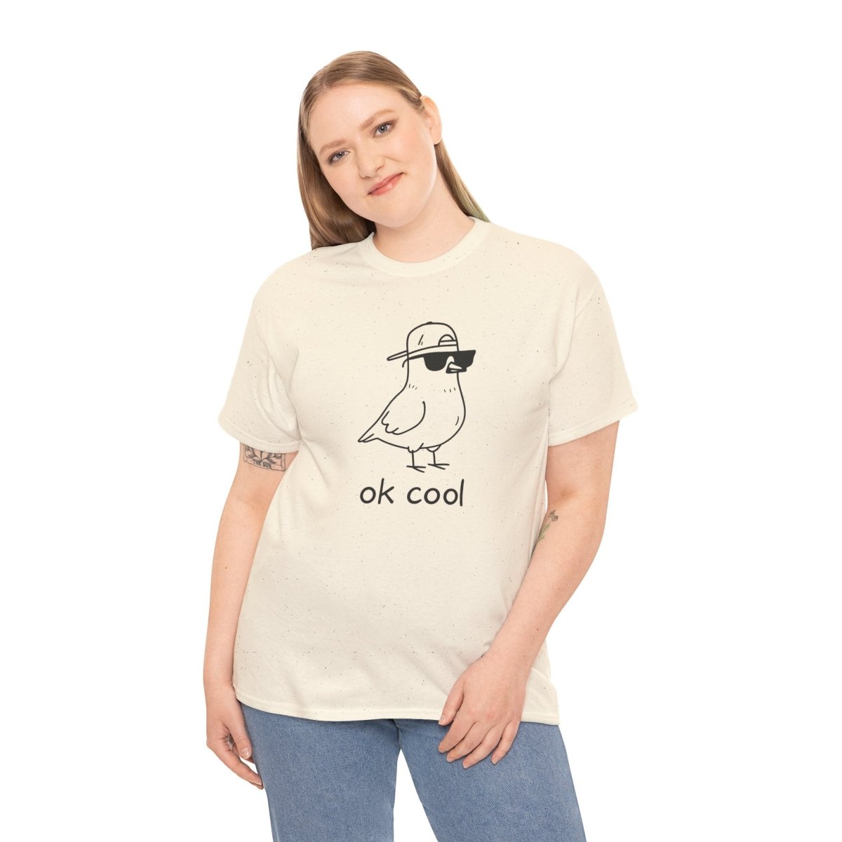 Ok Cool Pigeon Unisex T-Shirt - Wild Spirit
