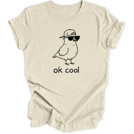 Ok Cool Pigeon Unisex T-Shirt - Wild Spirit