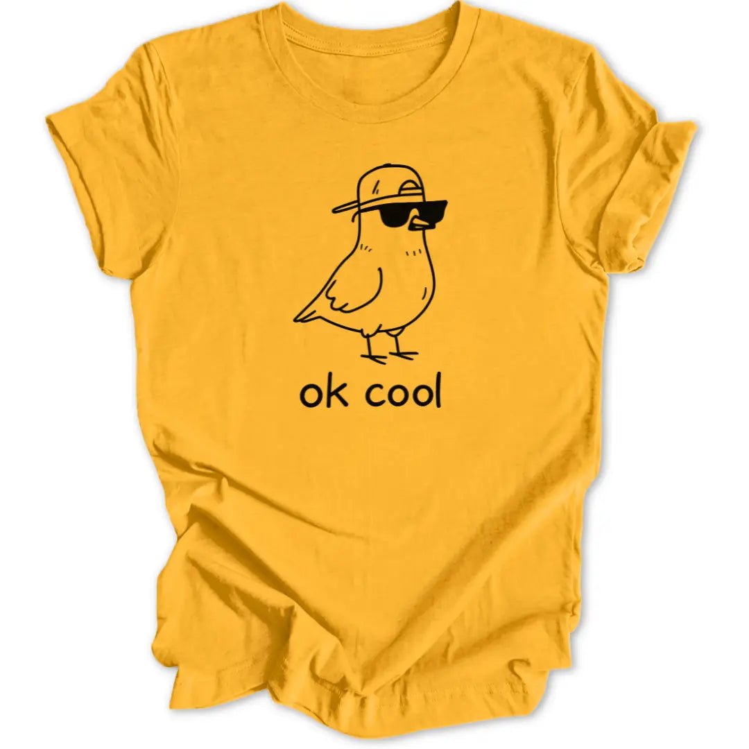 Ok Cool Pigeon Unisex T-Shirt - Wild Spirit