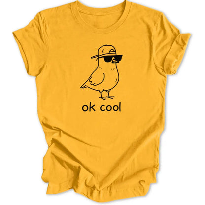 Ok Cool Pigeon Unisex T-Shirt - Wild Spirit