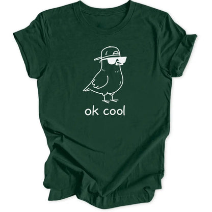 Ok Cool Pigeon Unisex T-Shirt - Wild Spirit
