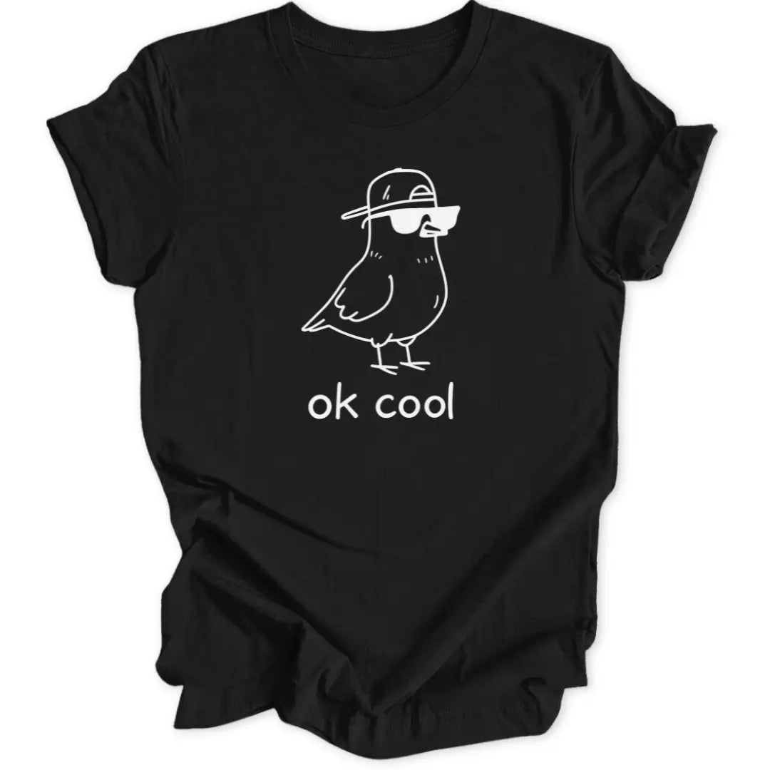 Ok Cool Pigeon Unisex T-Shirt - Wild Spirit
