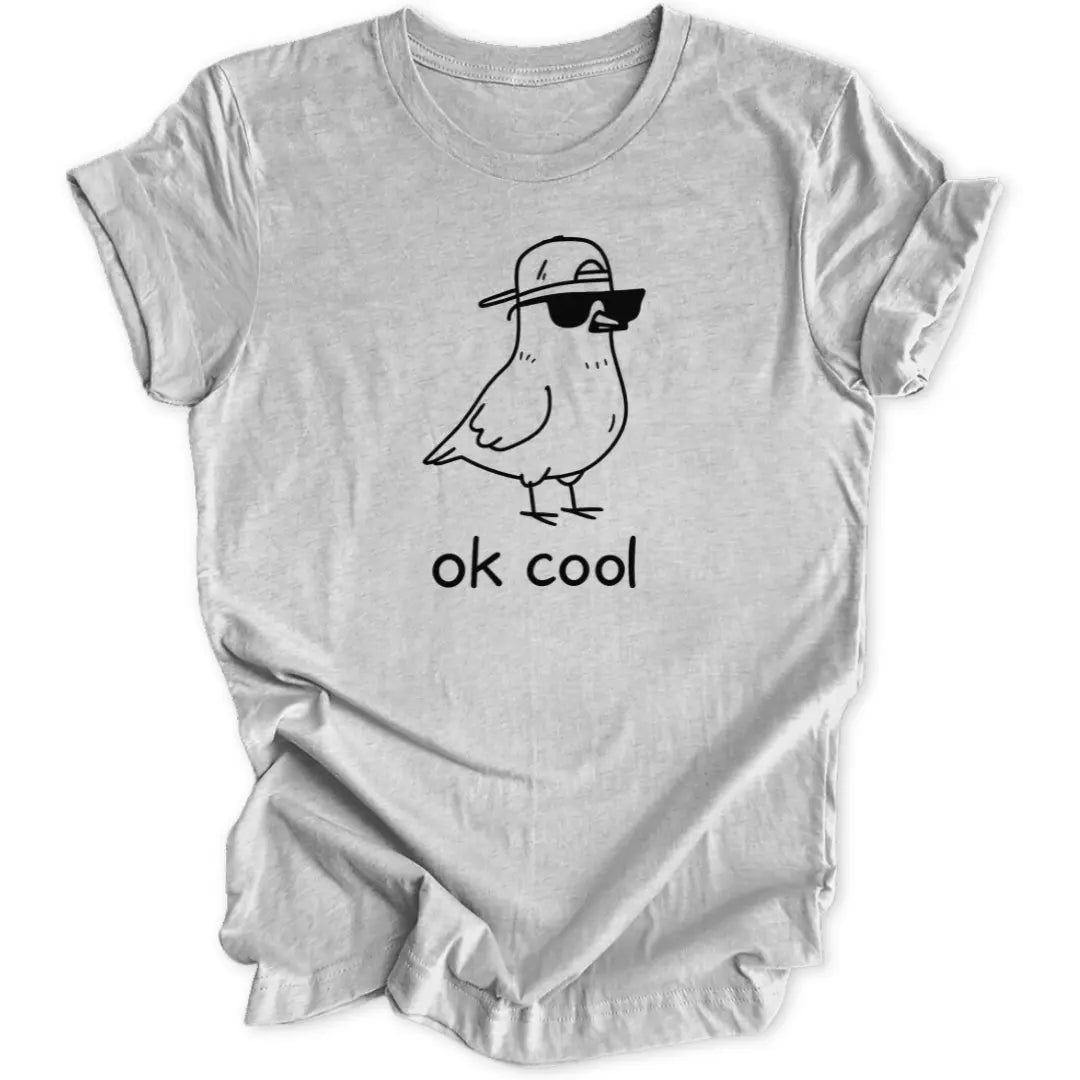 Ok Cool Pigeon Unisex T-Shirt - Wild Spirit