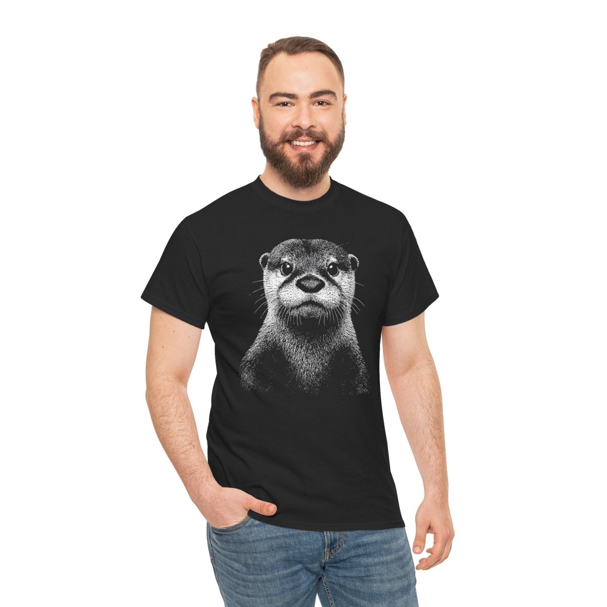 Otter Portrait Unisex T-Shirt - Wild Spirit