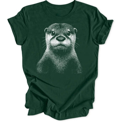 Otter Portrait Unisex T-Shirt - Wild Spirit