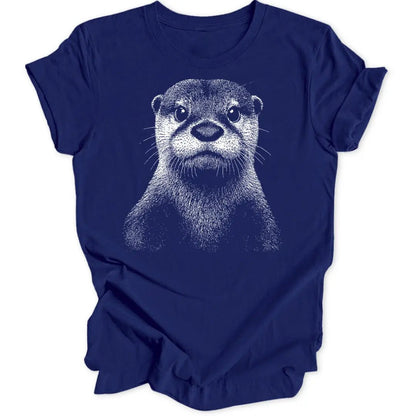 Otter Portrait Unisex T-Shirt - Wild Spirit