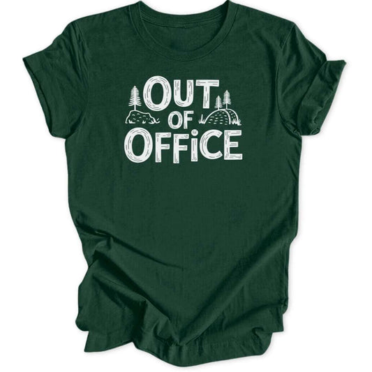 Out Of Office T-Shirt T-Shirt Waldgrün / S