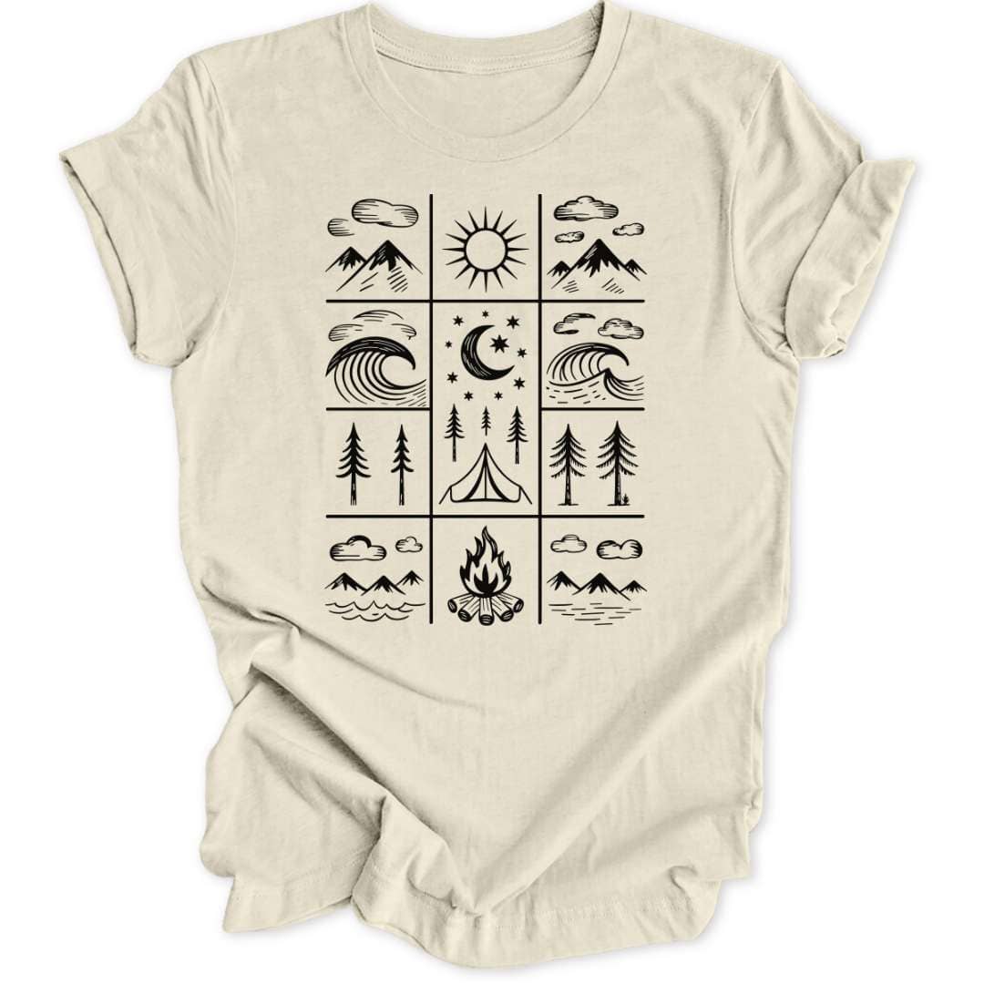 Outdoor Bliss Unisex T-Shirt - Wild Spirit