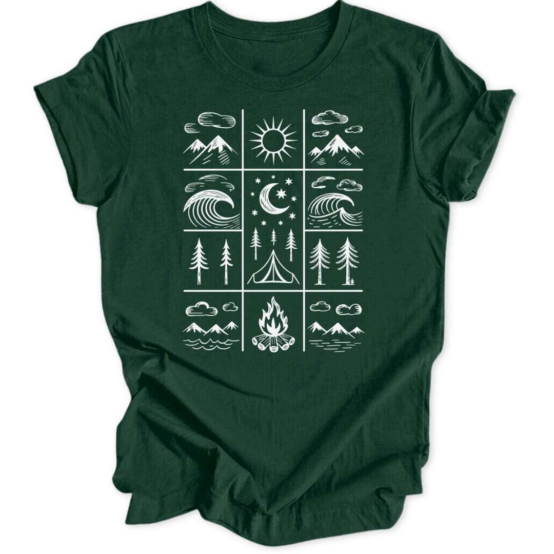 Outdoor Bliss Unisex T-Shirt - Wild Spirit