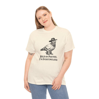 Overstimulated Pigeon Grunge Unisex T-Shirt - Wild Spirit