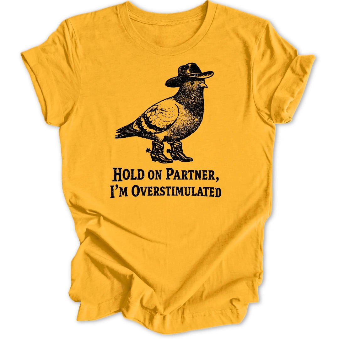 Overstimulated Pigeon Grunge Unisex T-Shirt - Wild Spirit