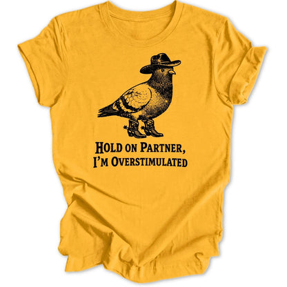 Overstimulated Pigeon Grunge Unisex T-Shirt - Wild Spirit