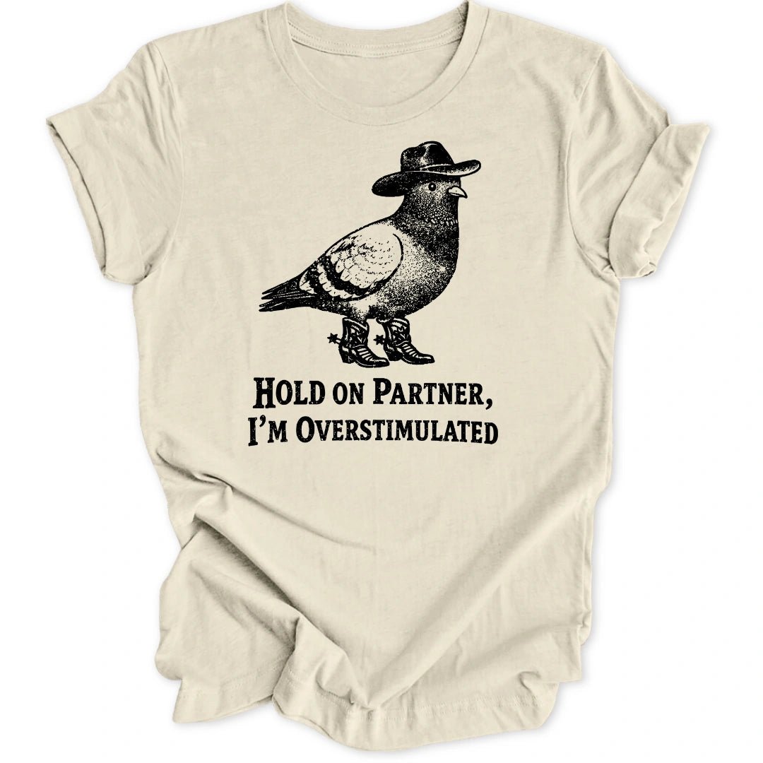 Overstimulated Pigeon Grunge Unisex T-Shirt - Wild Spirit