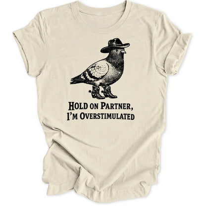 Overstimulated Pigeon Grunge Unisex T-Shirt - Wild Spirit