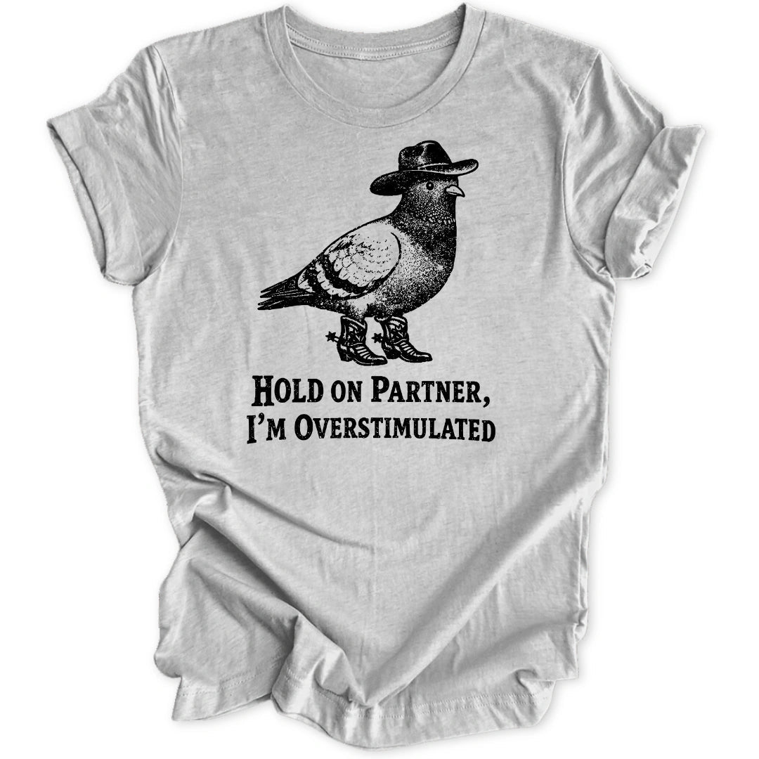 Overstimulated Pigeon Grunge Unisex T-Shirt - Wild Spirit