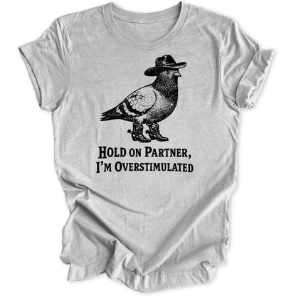 Overstimulated Pigeon Grunge Unisex T-Shirt - Wild Spirit