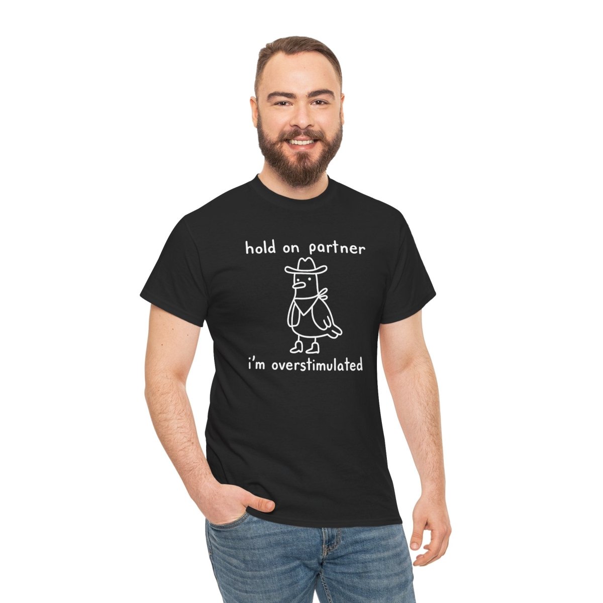 Overstimulated Pigeon Unisex T-Shirt - Wild Spirit