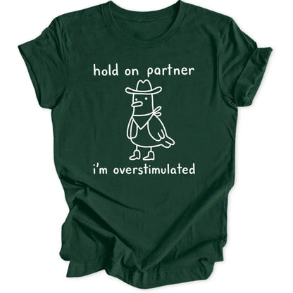 Overstimulated Pigeon Unisex T-Shirt - Wild Spirit