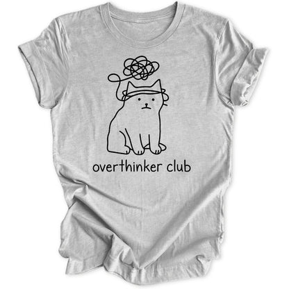 Overthinker Cat Unisex T-Shirt - Wild Spirit