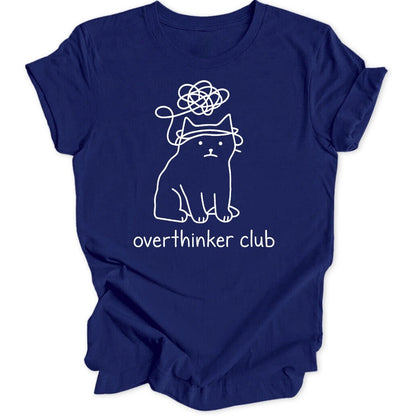 Overthinker Cat Unisex T-Shirt - Wild Spirit