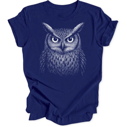 Owl Portrait Unisex T-Shirt - Wild Spirit