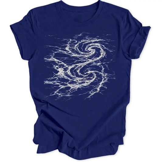 Ozean Textur Unisex T-Shirt - Wild Spirit