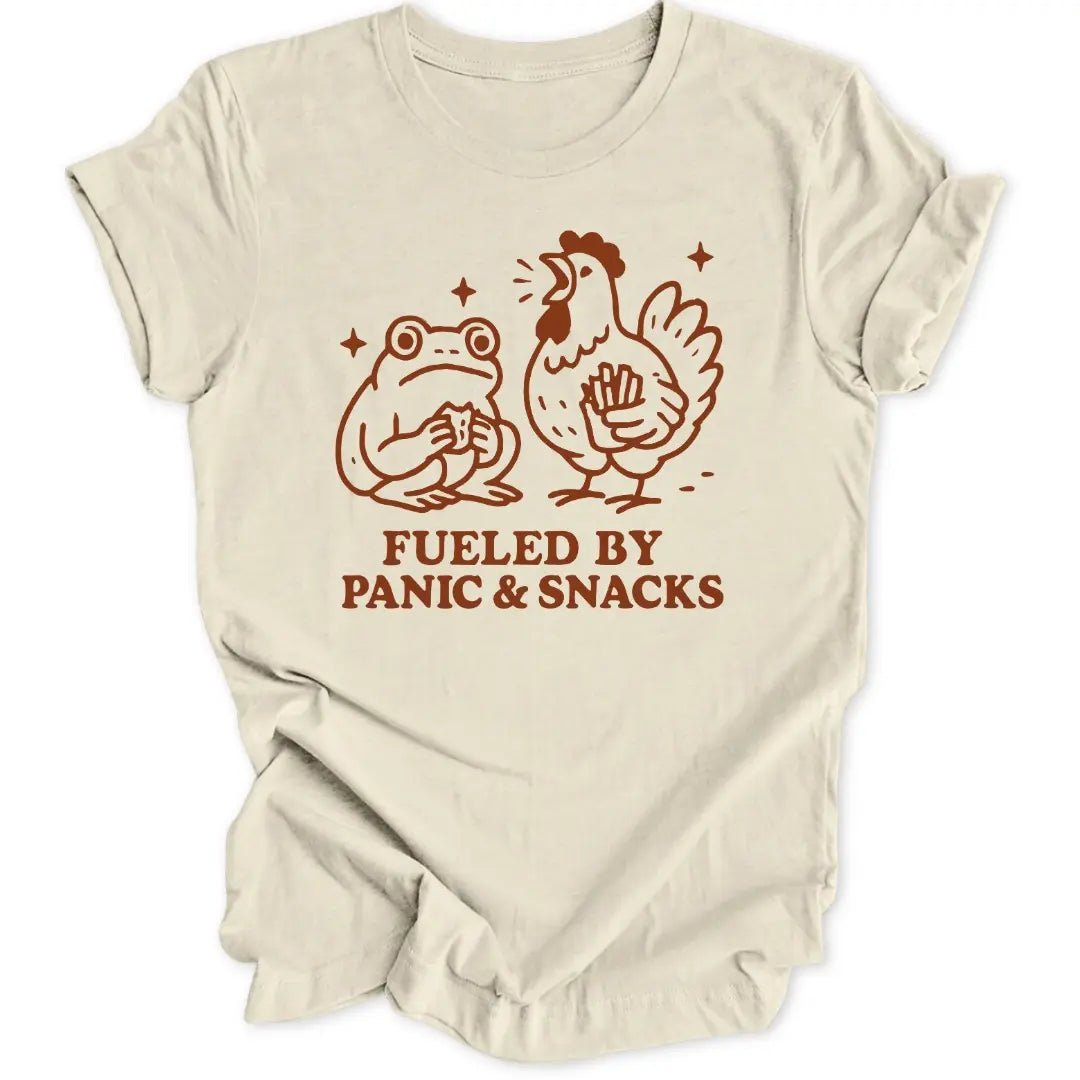 Panic And Snacks Unisex T-Shirt - Wild Spirit